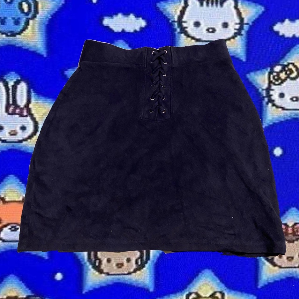Navy blue forever 21 skirt